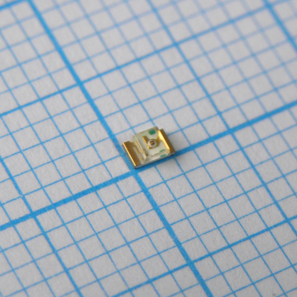 KPT-2012SURCK - Светодиод smd 2х1,25мм/красный/630нм/120-230мкд/прозрачный/140°