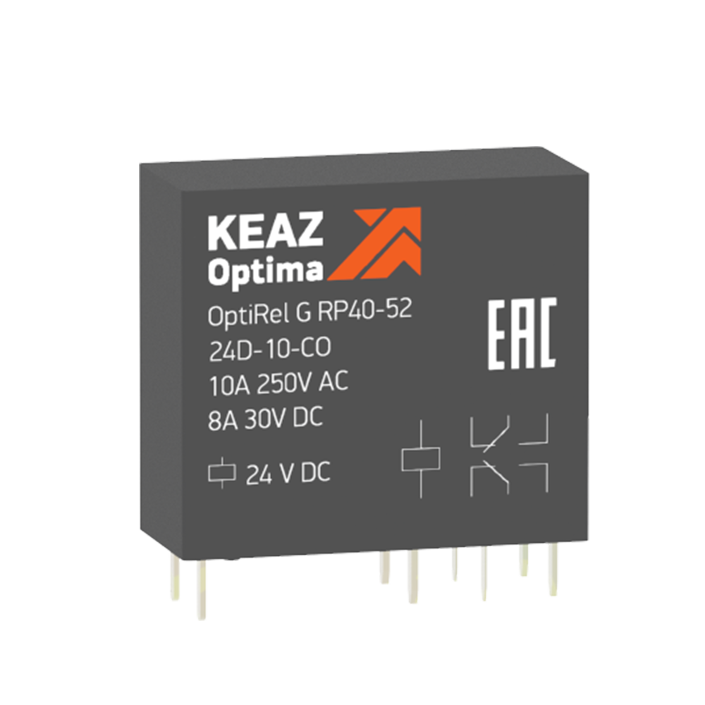 Реле промежуточное OptiRel G RP40-52-24D-10-CO 281019