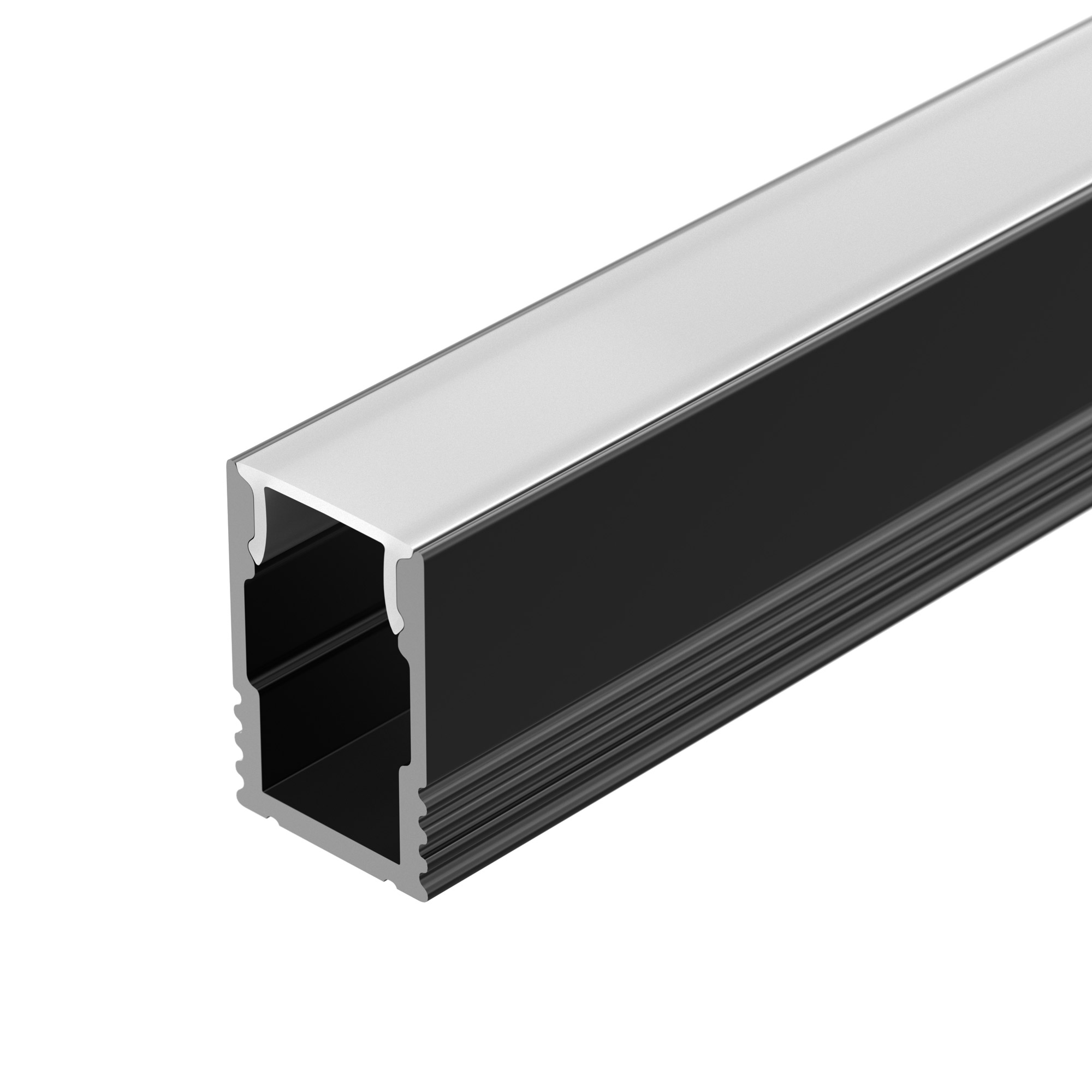 Профиль SL-MINI-8-H12-2000 BLACK 037106 - Алюминиевый микропрофиль для светодиодных лент и линеек. Цвет - чёрный RAL9005 (порошковая окраска). Габаритные размеры (LхWхH): 2000x8x12 мм. Ширина площадки для ленты 5 мм. Экраны, заглушки и другие аксессуары п