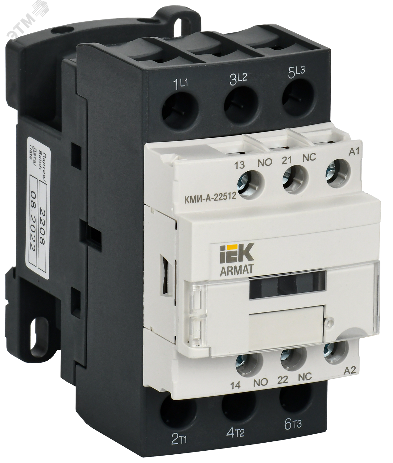 Контактор КМИ-А-22512 LC1D 25А кат. 24В AC 1НО+1НЗ AC-3 AR-ACC-21-025-024-11