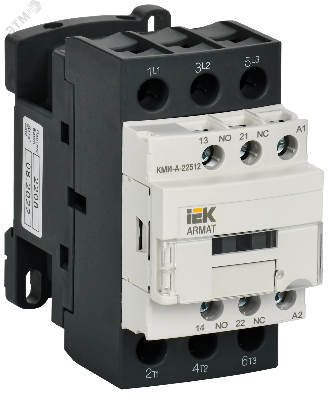 Контактор КМИ-А-22512 LC1D 25А кат. 24В AC 1НО+1НЗ AC-3 AR-ACC-21-025-024-11