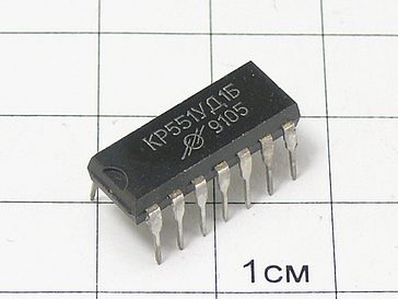 Микросхема КР551УД1Б