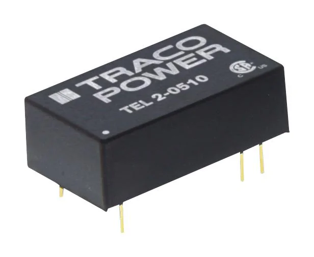 TEL 2-1221 - Преобразователь DC/DC на печатную плату вход 12В двуполярный выход ±5В 0.2A/-0.2A 2Вт 6-Pin DIP