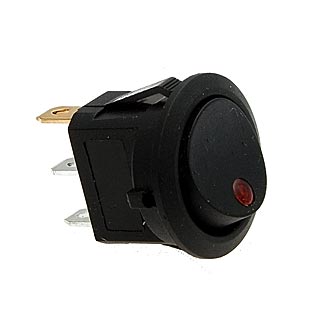 KCD1-101EN-8-R/3P ON-OFF - Клавишный переключатель KCD1-101EN-8-R/3P, ON-OFF