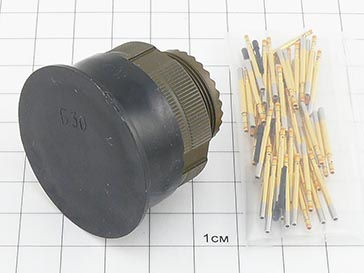 Розетка СНЦ144К-55/17РО11-BWК "5"