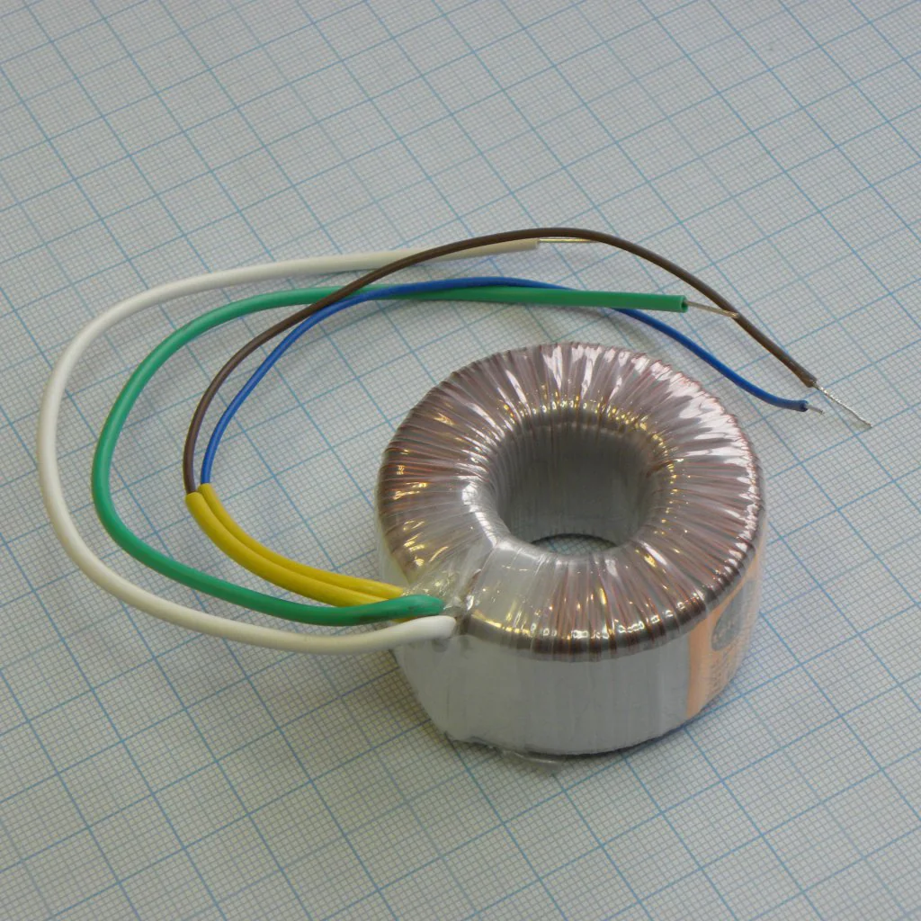 58-0020-012-S - Тороидальный трансформатор 20ВА 230В 12В 1,667A (57x35мм)