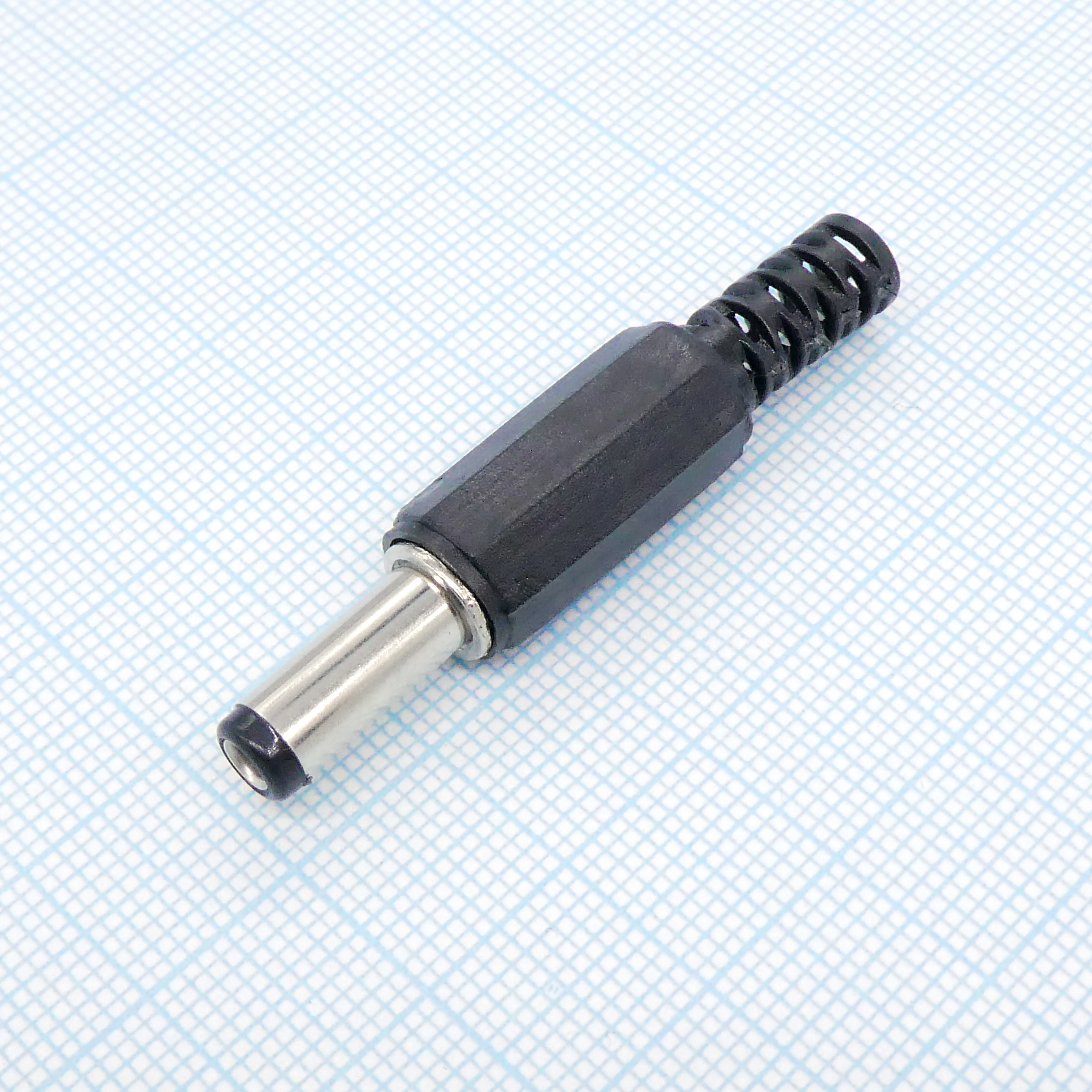 SZC-0030b / 5.5*2.5*14mm - Штекер питания 5.5*2.5*14мм с пружинкой