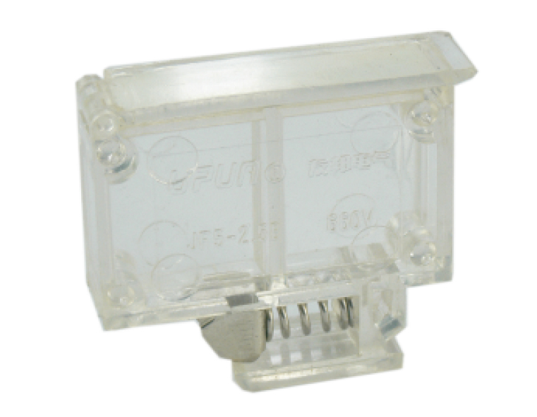 Держатель маркировки JF5-2.5B - Держатель маркировки, пластик, узкий, прозрачный