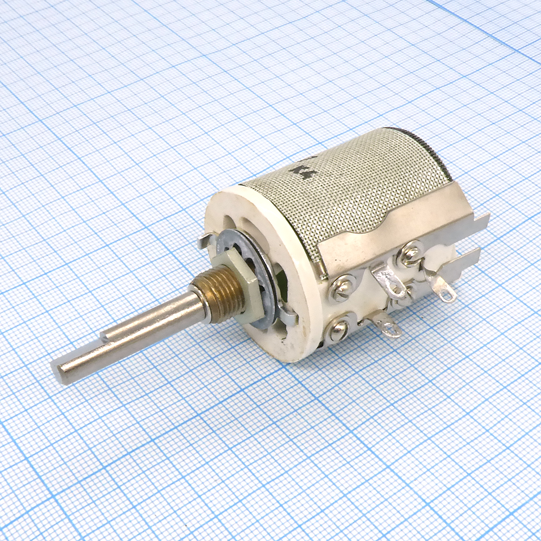 ППБ-25Г     33 ±10% - Резистор переменный проволочный 33Ом ±10% 25Вт