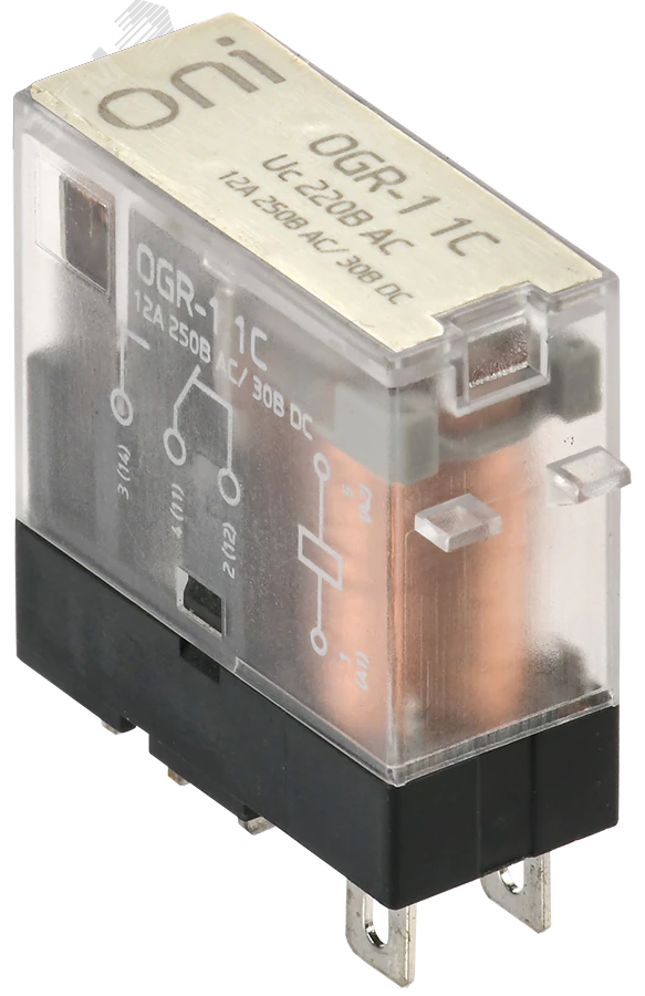 Реле общего назначения OGR-1 1C 220В AC OGR-1-1C-AC220V