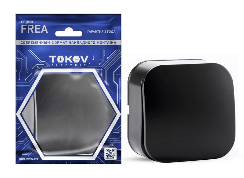 Выключатель 1-кл. ОП Frea 10А IP20 250В АБС-пластик карбон TKE-FR-V1-C14