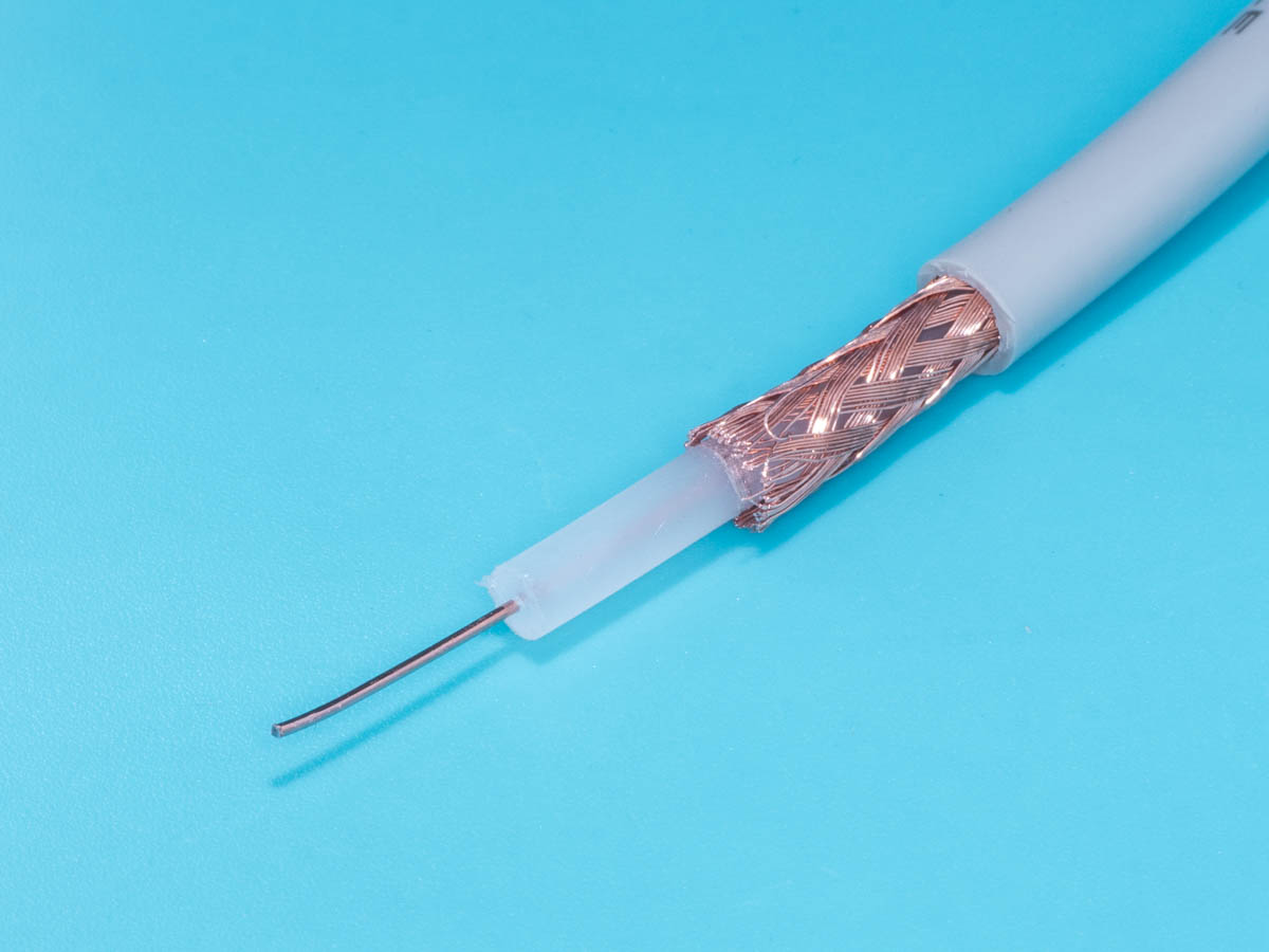 RG-59U - Кабель коаксиальный RG-59 U, бухта 100м, черный