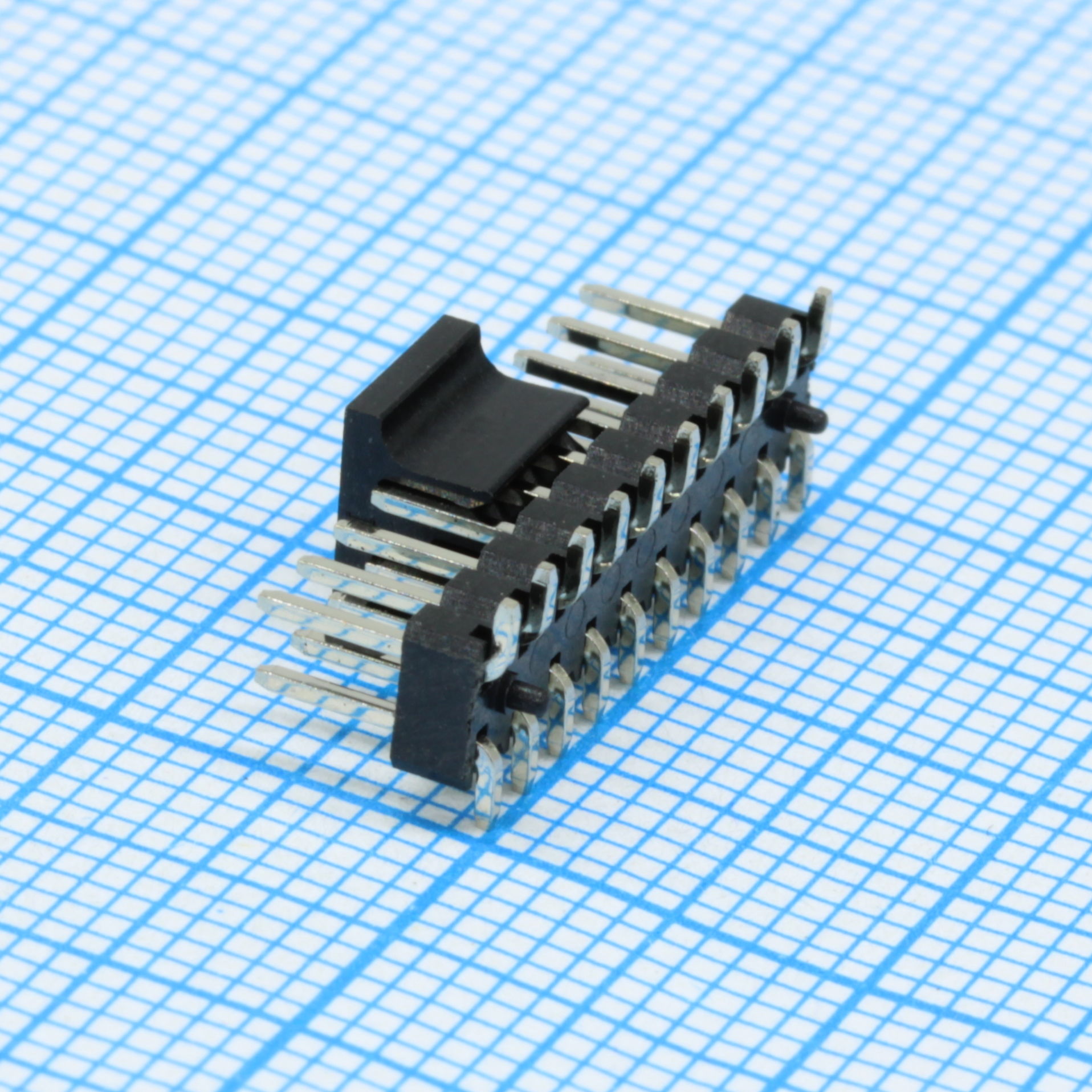 DS1025-08-2X10P8BSRS1-B - Разъем штыревой двухрядный на плату