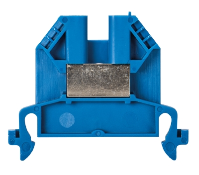 Клемма 9700A/5 S35 BLAU - Проходная клемма, тип фиксации провода: винтовой, номинальное сечение: 2,5 мм кв., 24A, 800V, ширина: 5 мм, цвет: синий, тип монтажа: DIN 35