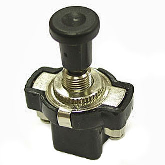 ASW-05 L7 OFF-ON ЧЕРНЫЙ - Кнопочный переключатель ASW-05 L7, OFF-ON, черный