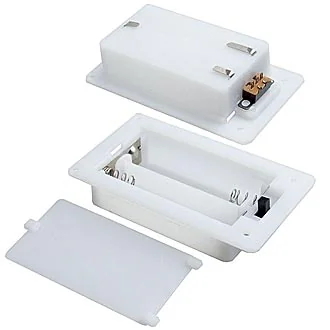 AA*2 SWITCH 75*44*18MM - Батарейный отсек AA*2 switch 75*44*18 мм, закрытый