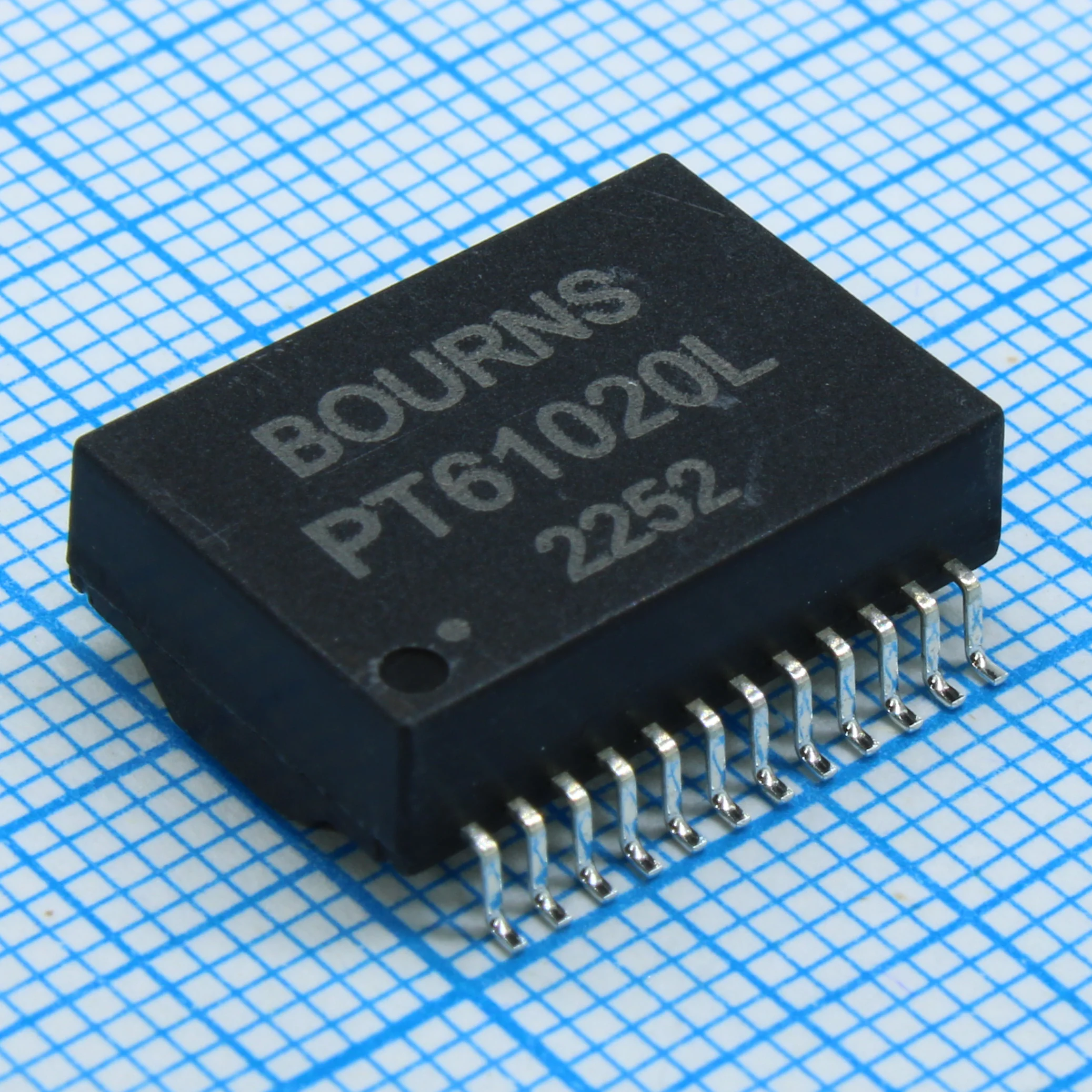 PT61020EL - Трансформатор сигнальный 10/100/1000 Base-T (SMT)