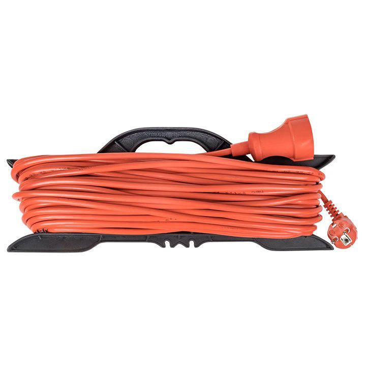 Удлинитель-шнур на рамке 1х20м с заземл. 16 IP20 Зевс 2.0 3.5кВт ПВС 3х1 PROxima USRB02-16-310-1-20