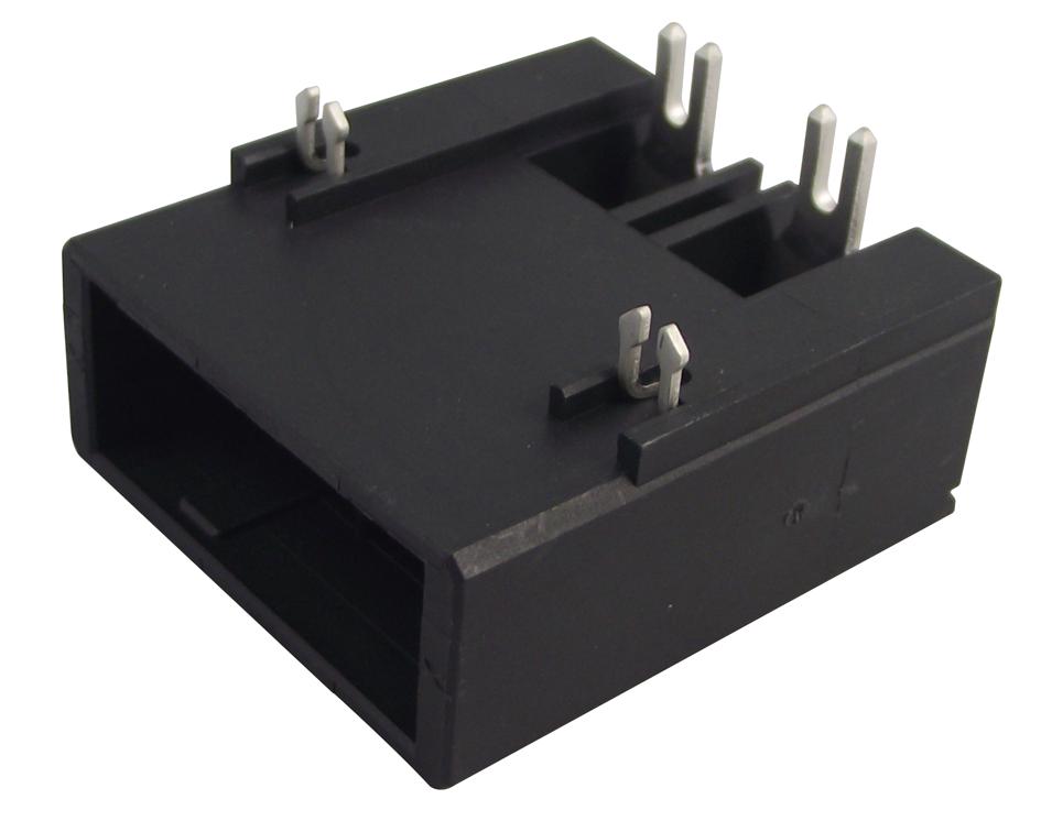 1-353079-2 - Соединитель питания 2 контакт(-ов) луженый угловой монтаж в отверстие 4 терминала(-ов) 1 порт(-ов) туба