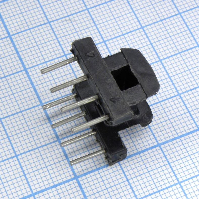 Каркас Ш5*5 гориз.1 сек.8 выв. - Каркас намоточный. Количество выводов 8.Количество секций 1