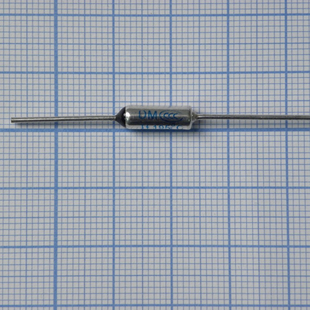 ZH103-195°(10A) - Термопредохранитель аксиальный 195°(10A)