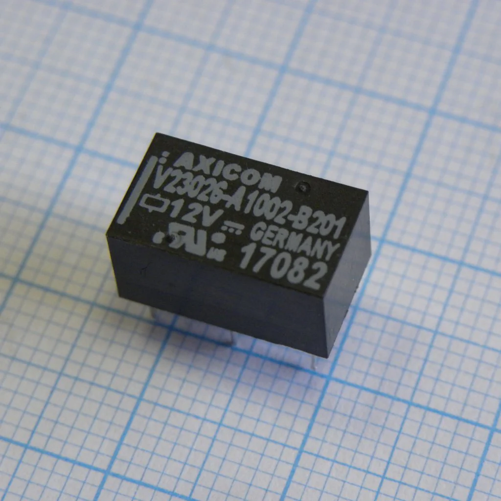 1393774-8 - Сигнальное реле, SPDT, 12 В DC, 1 А, Серия P1/V23026, Сквозное Отверстие, Без Защелки