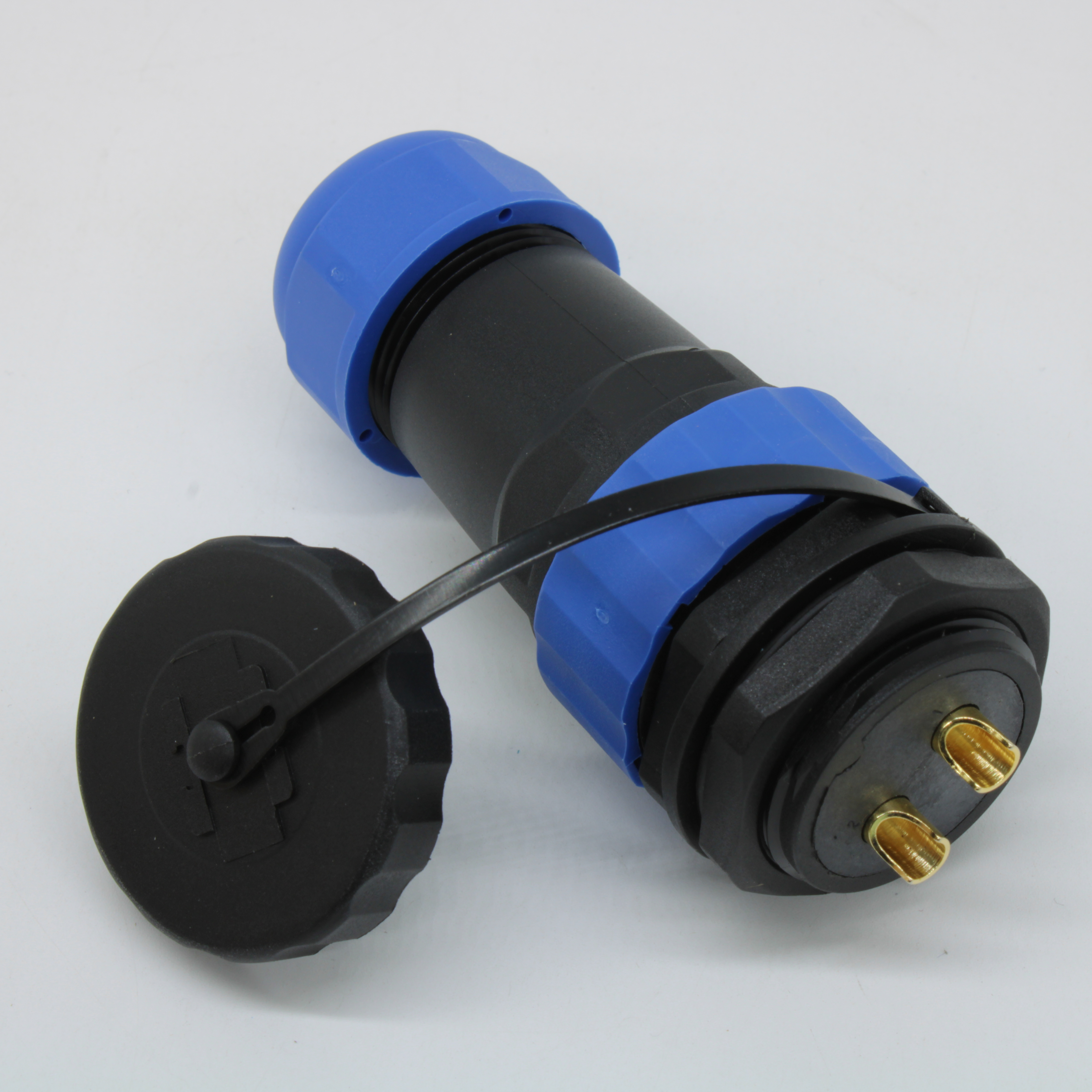 SZC28 2P-M-FB - Разъём герметичный SZC28 2P-F-M, 2 контакта