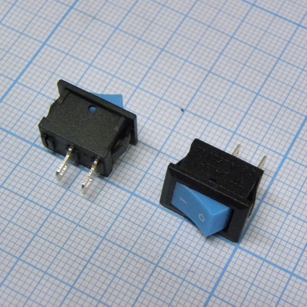 SWSMRS-101-1-C3-BL/B - переключатель клавишный