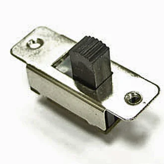 KBB70-2P2W ON-ON - Переключатель движковый вертикальный (ON-ON) 3А 250В 0.5А высота движка мм 10000циклов, навесной монтаж