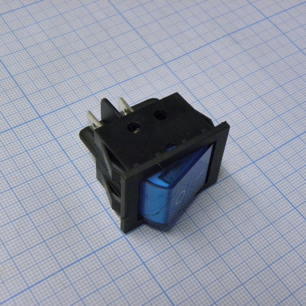 SWR 201-3A3 Ч/С IRS - Переключатель клавишный с подсветкой