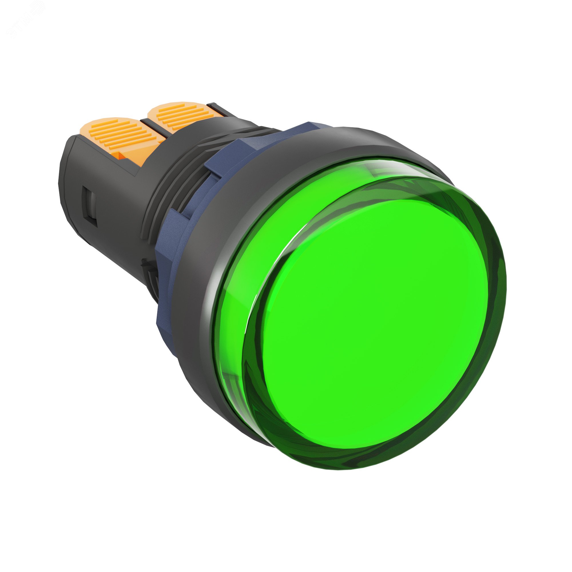 Сигнальный индикатор со  встроенным диодом 220В, зеленый M22L-F220GPP