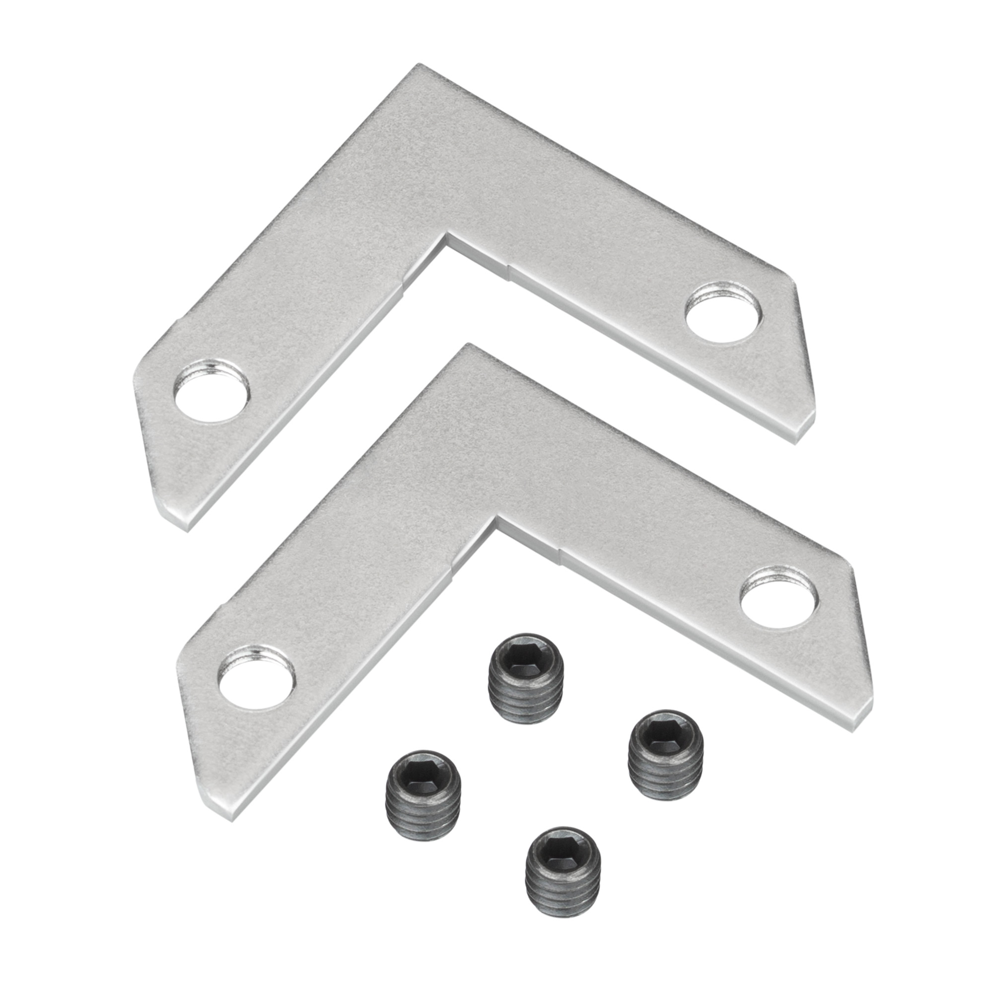 Соединитель профиля MAG-STRETCH-ORIENT-2620-90 Set 044206 - Угловой соединитель профиля MAG-STRETCH-ORIENT-2620 (в вертикальной плоскости), профиля SL-LINE-2011M (в горизонтальной плоскости). В комплекте 2 соединителя, винты. Цена за комплект.