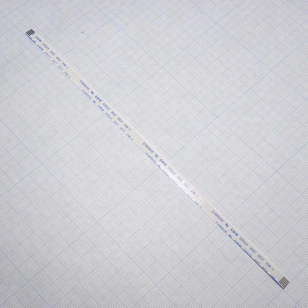 ШЛЕЙФ пл 5 конт /1.0mm/ 230mm - FFC шаг 1мм, 5 контактов, длина 230mm