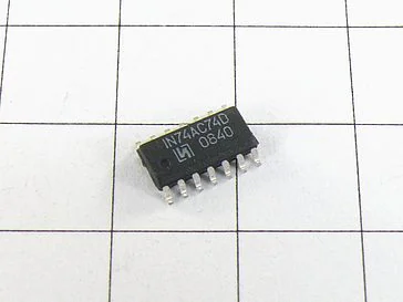 Микросхема IN74AC74D