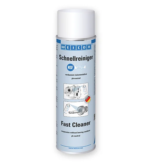 wcn11212500 - 10039119 WEICON Очиститель Fast Cleaner спрей (500 мл) Очищающее и обезжиривающее средство для чувствительных
