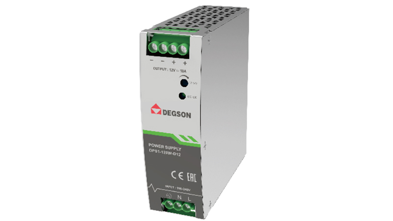 Блок питания DPS1-120W-D12 - Источник питания, однофазный, 12V / 10A / 120W; диапазон входных напряжений: 90 - 264VAC / 127 - 370VDC, монтаж: на DIN рейку, температура окружающей среды –20°C…+70°C