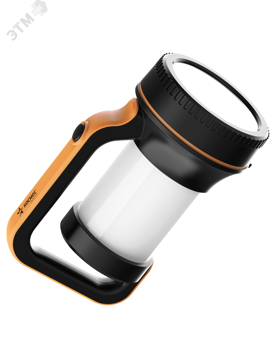 Фонарь-прожектор аккумуляторный Premium 7Вт + режим кемпинг 30х0.5Вт 3 режима литиевый аккум. 40.8А.ч супер яркий экономн. время работы от 4 до 18ч micro USB провод (в компл.) KOSAccu2007W