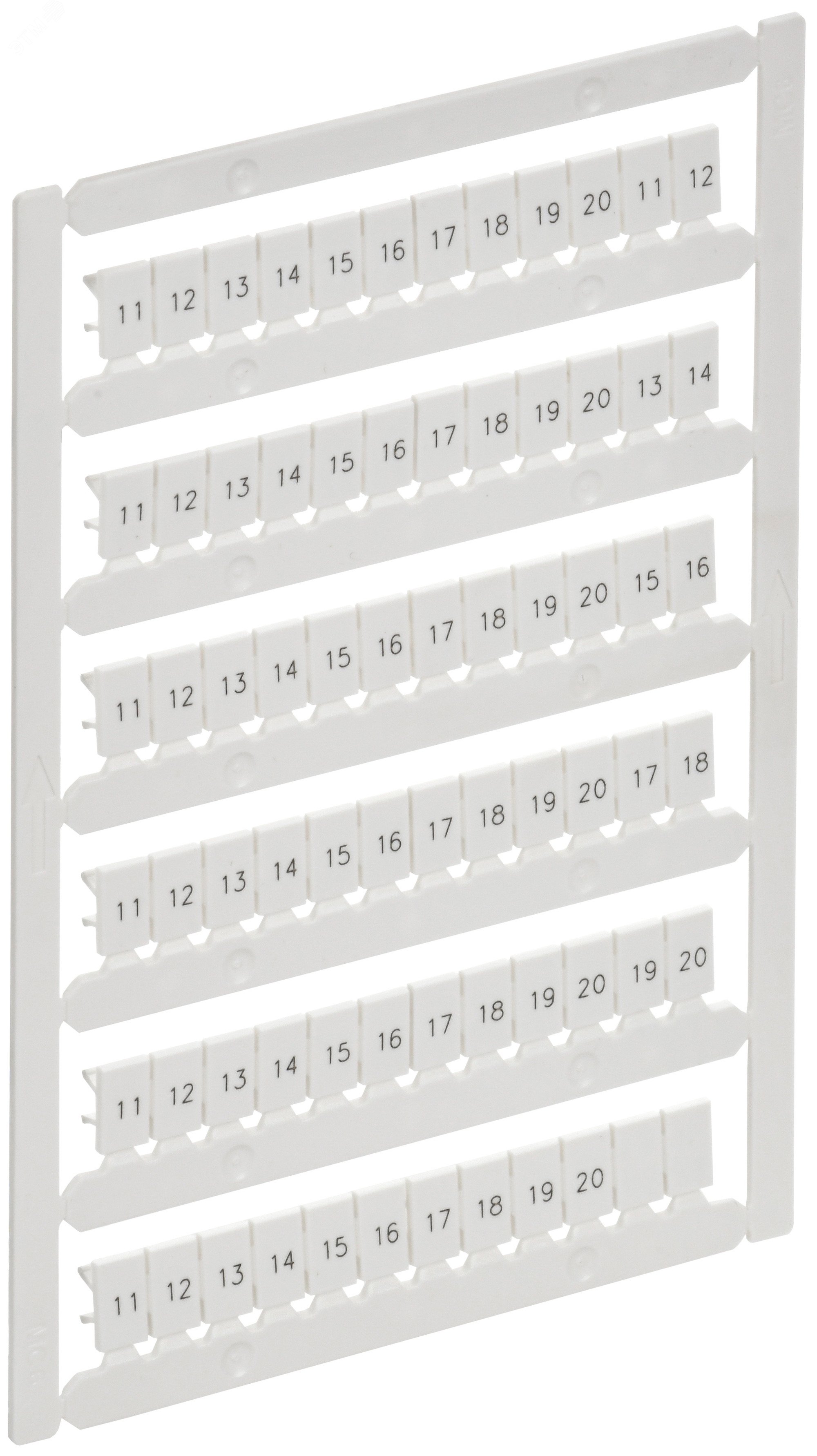 ARMAFIX Маркер для CTS/CP 4мм2 с символами 1120 IEK AF-CT10D-M-004-02