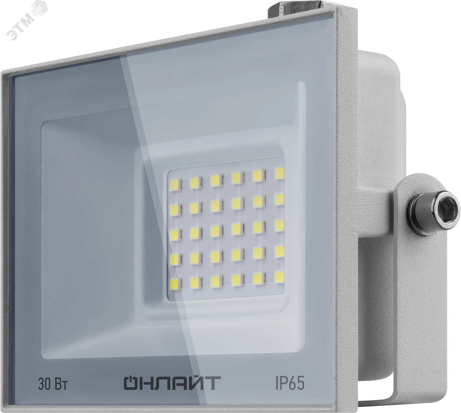 Прожектор светодиодный ДО-30w OFL-30-6K-WH-IP65-LED 27205
