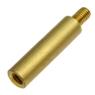 H-C2000-2600-5-03-1N1W - Стойка латунная, без покрытия круглая М3 отверстие-винт, L= 20мм