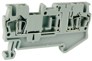 Клемма для подкл. модулей UJ5-2.5FD - Клемма для подключения модулей, тип фиксации провода: пружинный, номинальное сечение: 2,5 мм кв., 16A, 400V, ширина: 5,2 мм, цвет: серый тип монтажа: DIN 35