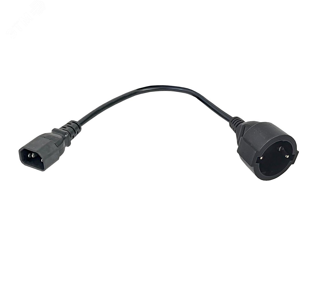 Адаптер PDU 3х1.5 10см с разъ-мами C14-Schuko PC-C14D-10CM