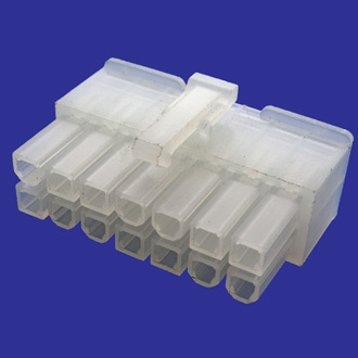 MF-2X7F+TERMINAL - Разъем питания Mini-Fit 14 контактов, гнездо на кабель, шаг 4,2мм