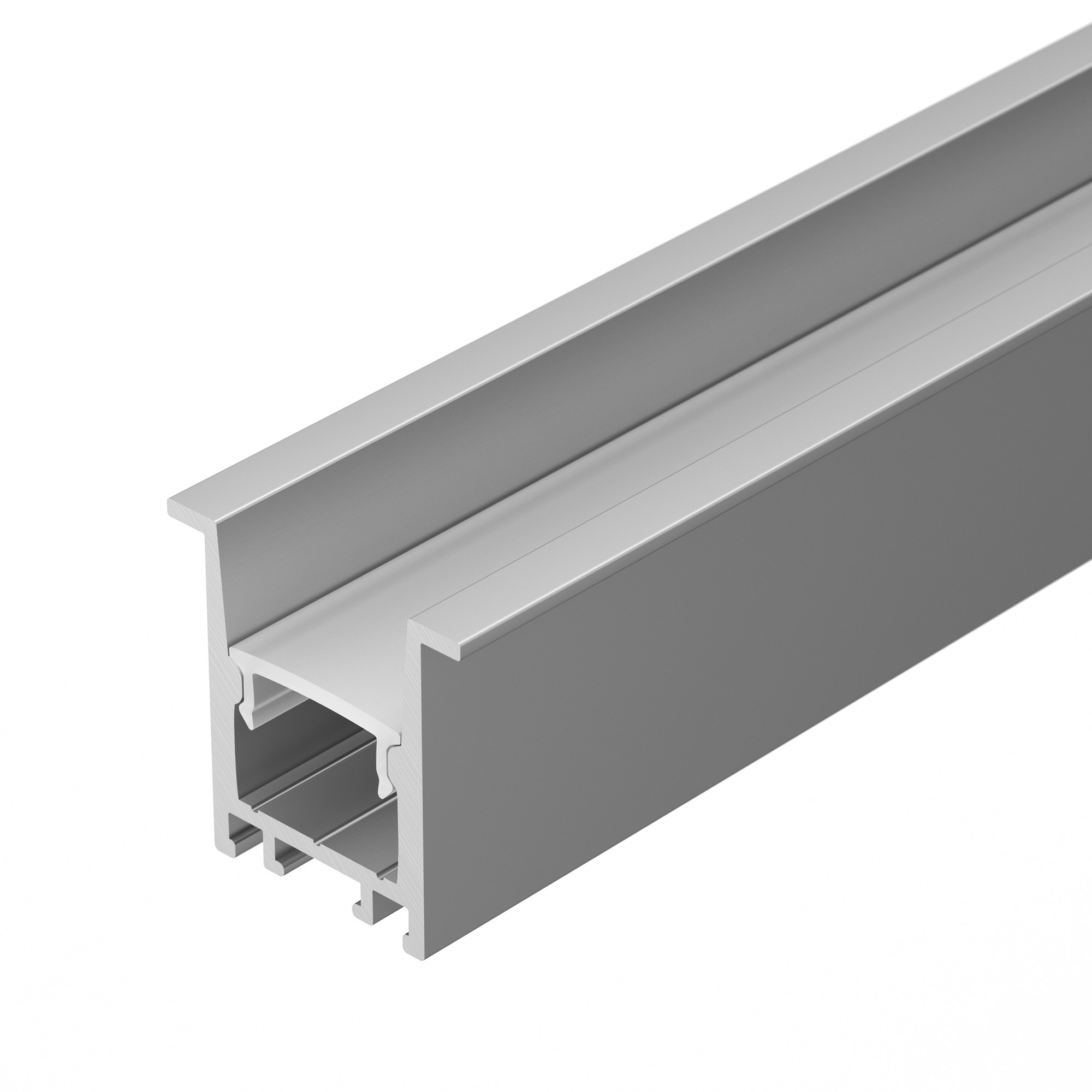 Профиль SL-COMFORT-2322-F-2000 ANOD 031770 - Алюминиевый анодированный профиль для светодиодных лент и линеек. Экран утоплен в плоскости профиля, что позволяет скрыть источник света от прямого контакта с глазами.Габаритные размеры (LхWхH): 2000x23x22 мм, 
