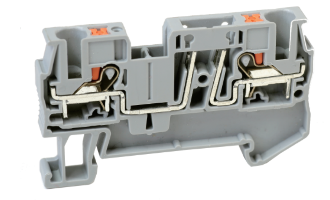 Клемма для подкл. модулей UJ6-4FD - Клемма для подключения модулей, тип фиксации провода: push-in, номинальное сечение: 4 мм кв., 20A, 500V, ширина: 6,2 мм, цвет: серый, тип монтажа: DIN 35