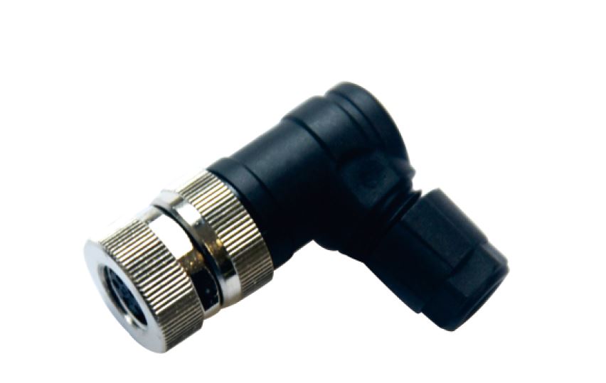 Розеточный разъем на кабель M8A04Z-FAARAUA - Розеточный разъем на кабель, 4 полюса, M8, угловой, винтовая фиксация провода, A-Code, диаметр кабеля: 3,5-6,0 мм, 2А, 30V, корпус из пластика, резьбовое соединение: цинк, неэкранированный