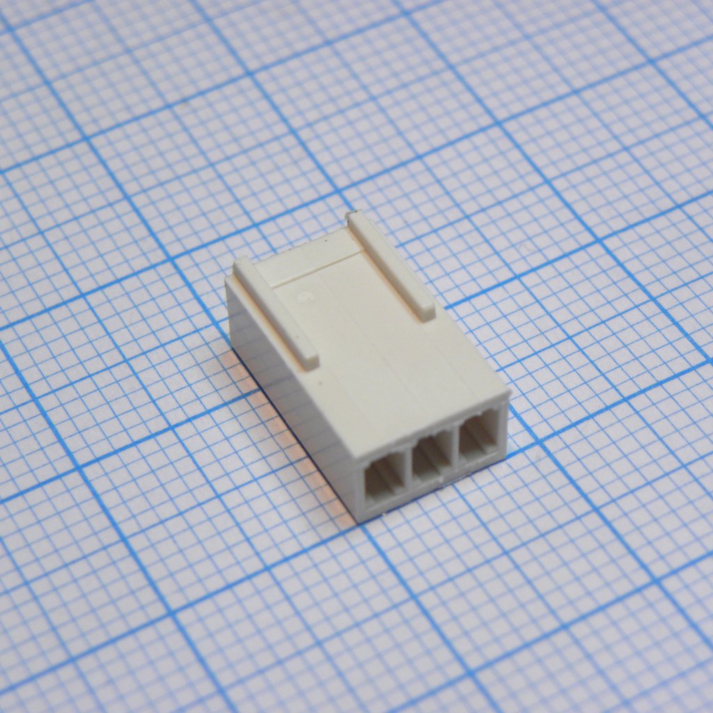 I-DS1070-SCV03 - Розетка на кабель  2.54мм, требуются контакты  T-DS1070-SC600