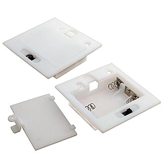AAA*3 SWITCH 62*62*14MM - Батарейный отсек AAA*3 switch 62*62*14 мм, закрытый