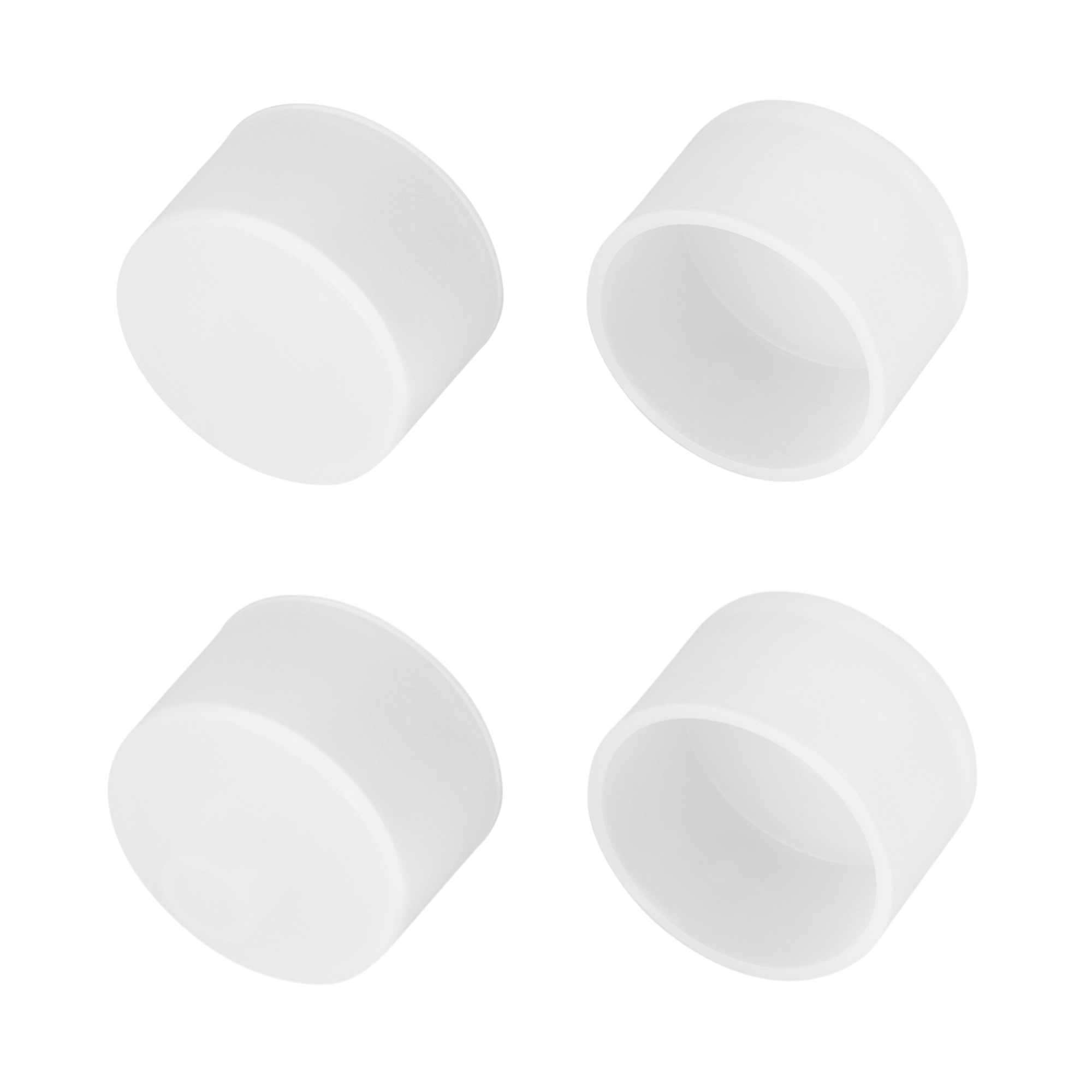 Заглушка WPH-FLEX-D22-360deg WHITE глухая 045892 - Белая глухая заглушка для силиконового профиля WPH-FLEX-D22-360deg. Материал - силикон. В комплекте 4 заглушки. Цена за комплект.