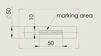 sic7100171 - Дополнительная насадка L-MOOV L для маркировки труб d=50мм (окно 60х10мм)